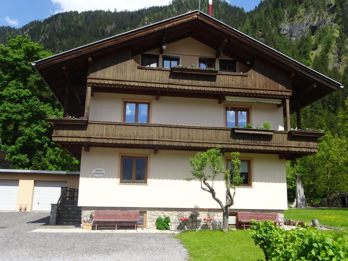 Ferienwohnung Rita Kroell Mayrhofen Exterior foto